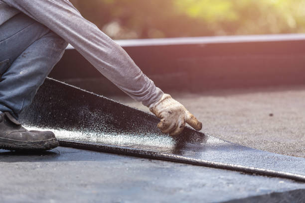 Professional Foundation Crack Repair technician working in Lindenhurst, NY